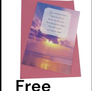 Birthday Religious Card Free With Purchase